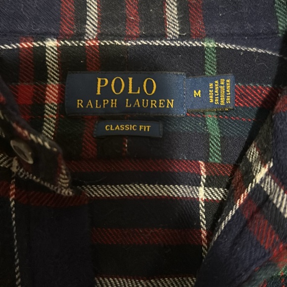 Men’s Ralph Lauren flannel button down - Picture 3 of 3
